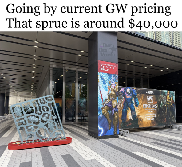 spikeybits's tweet photo. 😅It's just simple math.

📷From dailydoseofwarhammer https://t.co/zgWguRFbvH