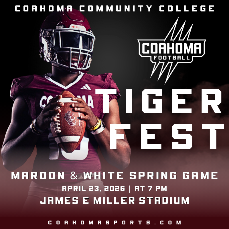 CoahomaSports's tweet photo. #CCCFootball | Tiger Nation, it is time to show up and get loudβTiger Fest is tonight! π₯π
π: Clarksdale, Miss.
π : Coahoma Community College (Tigers)
β° : 7:00pm
π : James E. Miller Stadium
#coahomaproud #thefamilythatpreyz https://t.co/BYLtpjH6Fs