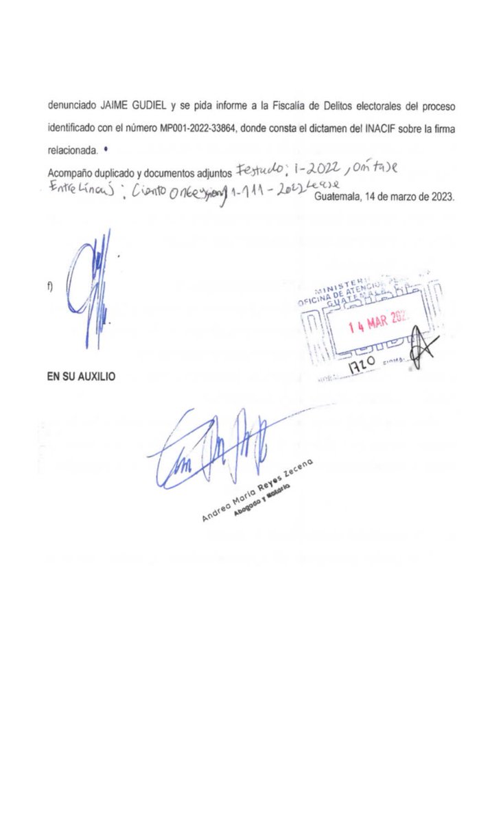 Pero, Ud fue el que presentó la denuncia en 2023. Cree que todo el pueblo es ignorante? A MÍ no se me olvida lo que ud hizo. Como no le gusta el resultado, entonces sale a la defensiva, pero ud sabía que no tenía las herramientas para llegar a ser legítimamente una autoridad en