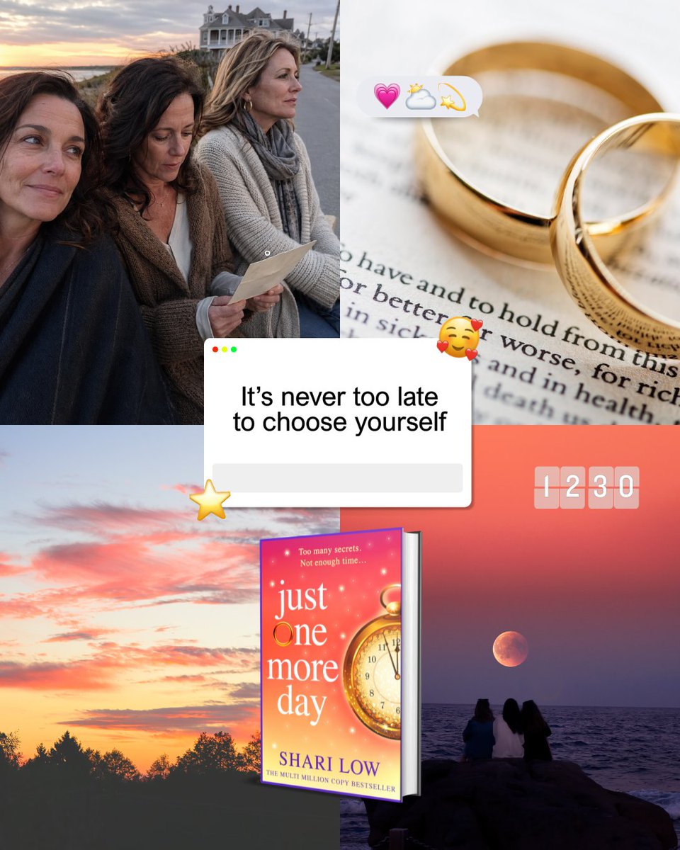 BoldwoodBooks's tweet photo. Three women. A new beginning. A lifetime of secrets ❤️ #JustOneMoreDay by @sharilow is now only 0.99! https://t.co/UqPCn9kopg https://t.co/m0lcKr0bv9