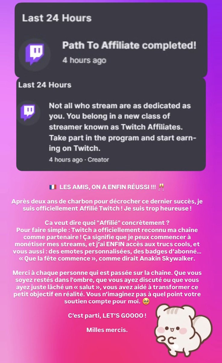 s4ndr4gaming's tweet photo. YOU GUYS ARE NOW LOOKING AT A NEW TWITCH AFFILIATE🕺🕺🕺🕺 https://t.co/qX3qulJujO