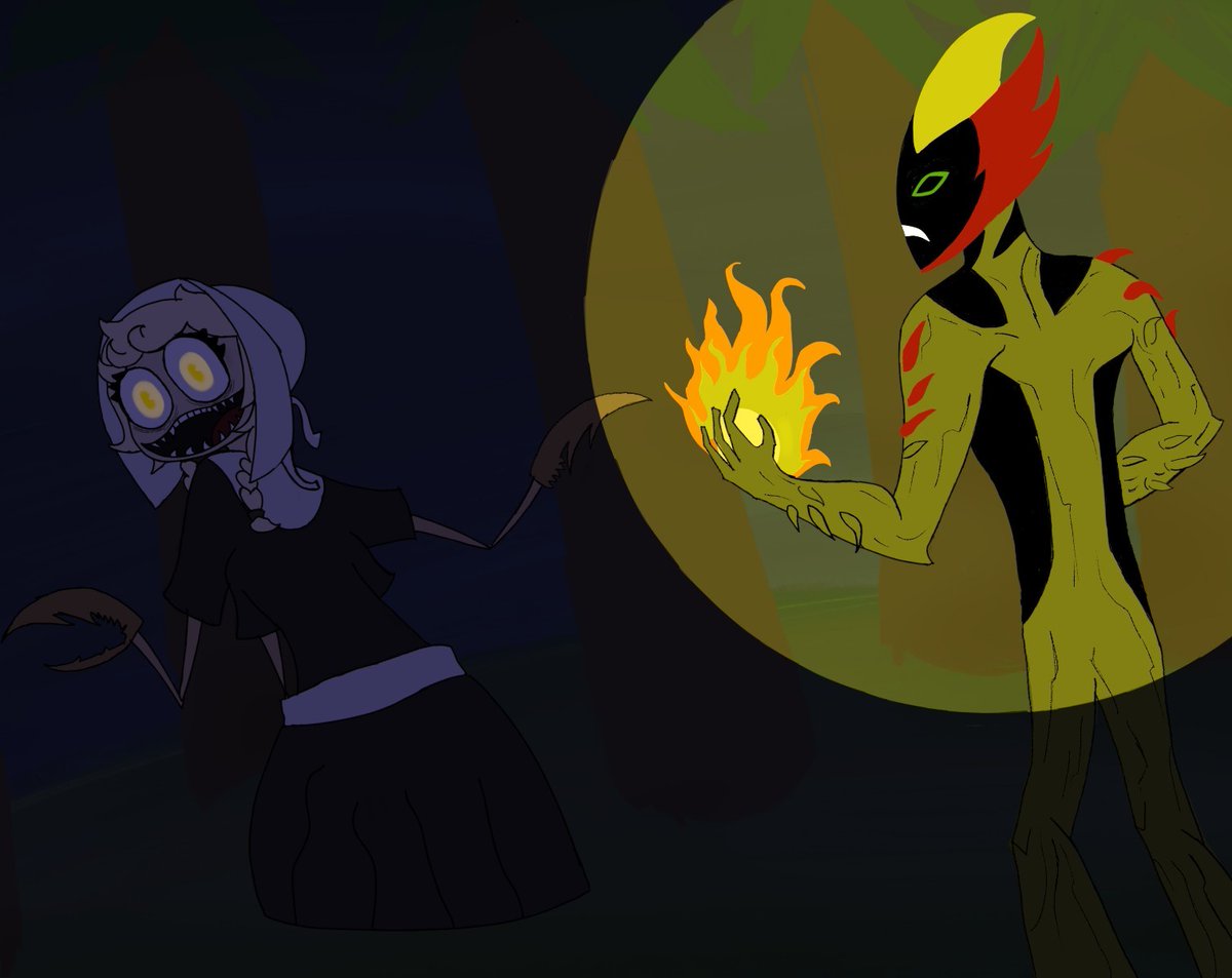 RodrigoRoc10235's tweet image. Un poco dibujo qué hice para un fanfic xddd

#Cliffside #ben10