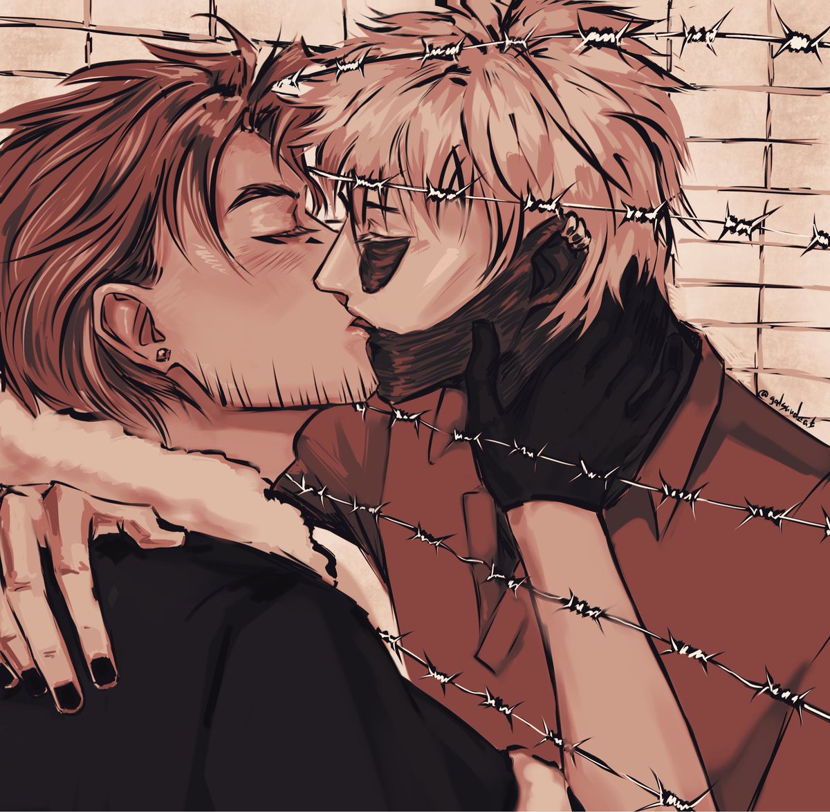 godsandcat's tweet photo. наконец то наскетчила альт постканон #dabihawks 
#dabi x #hawks https://t.co/gOTi33HVr8