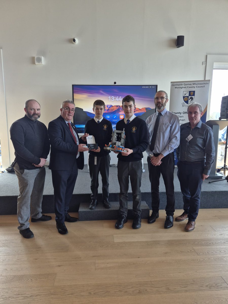 stmacartans's tweet image. Today #ourboys Hugh and Mark represented our school at Vex IQ @MonaghanCoCo  STEM Day and they scooped prizes in  Robot Skills and Teamwork Awards!! 

Well done to the boys and Mr. Mc Avera! 

#learningforlife
#togetherwethrive 
#ourboysourcommunity