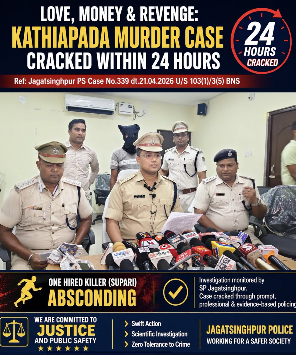 Jagatsinghpur Police tweet media