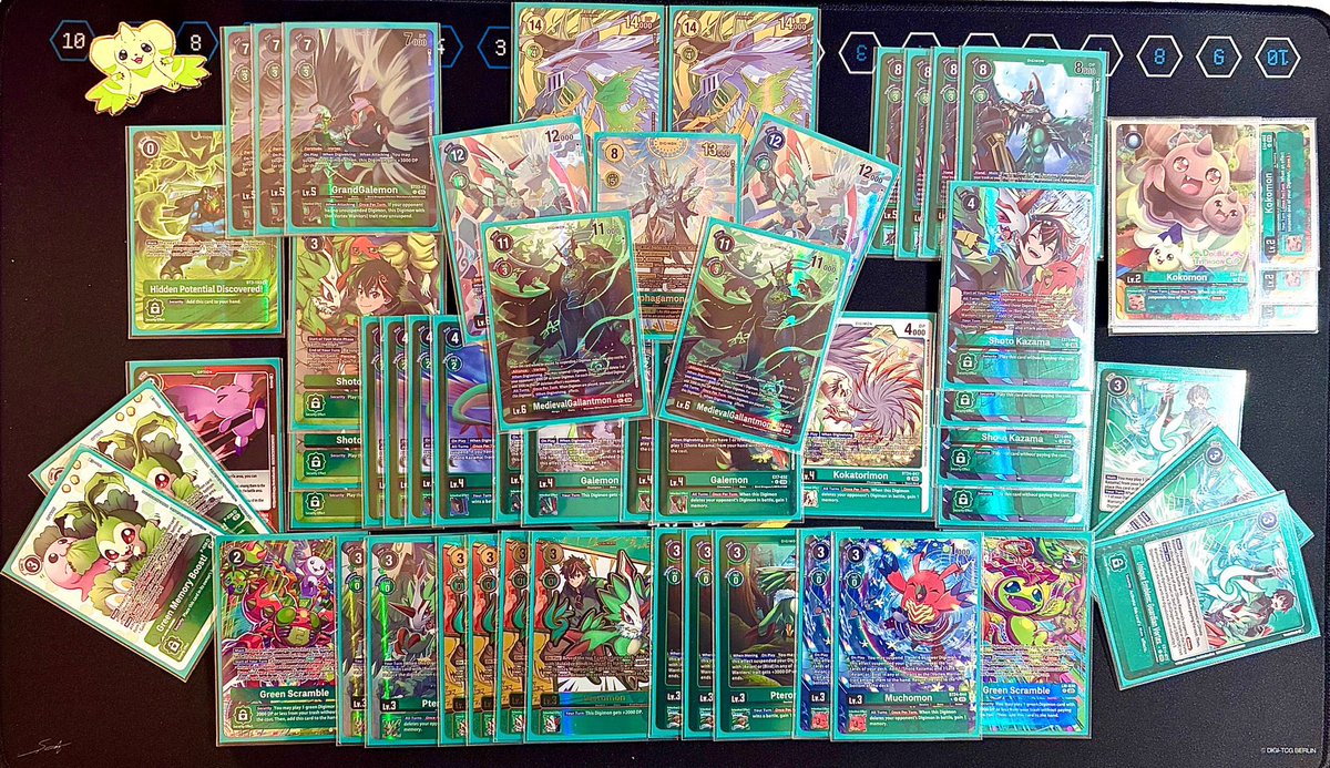 brass birmingham card sleeve size Guardian Vortex Starter Deck ST-18 [Digimon]