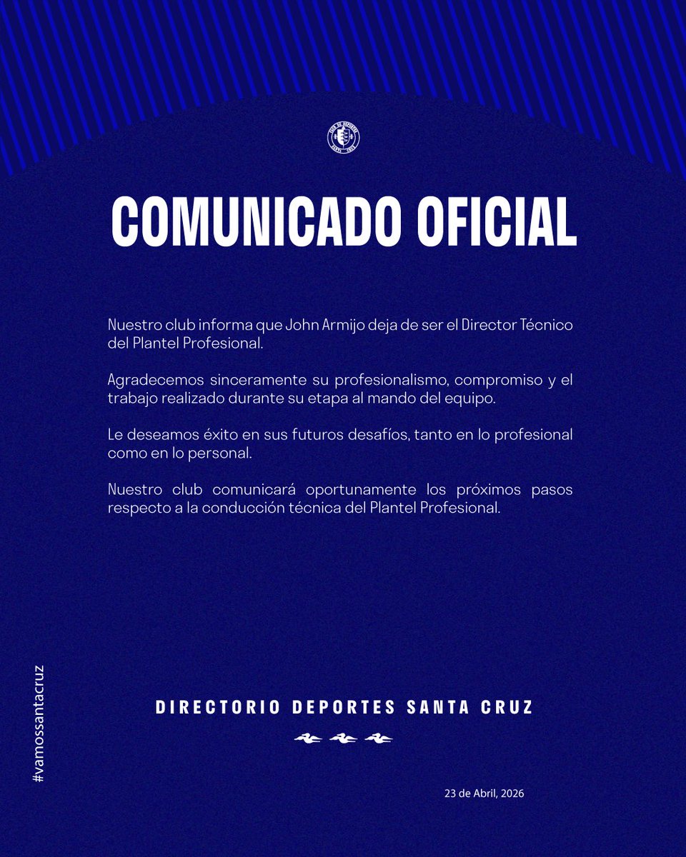 Deportes Santa Cruz tweet media
