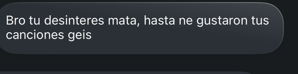 manuglm_'s tweet image. JAJA me da risa que todos los manes con los que he salido me hacen bullying por la música que los obligo a escuchar #tb