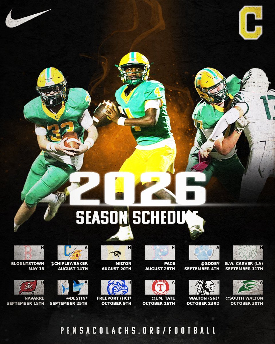 Pensacola Catholic Football tweet media