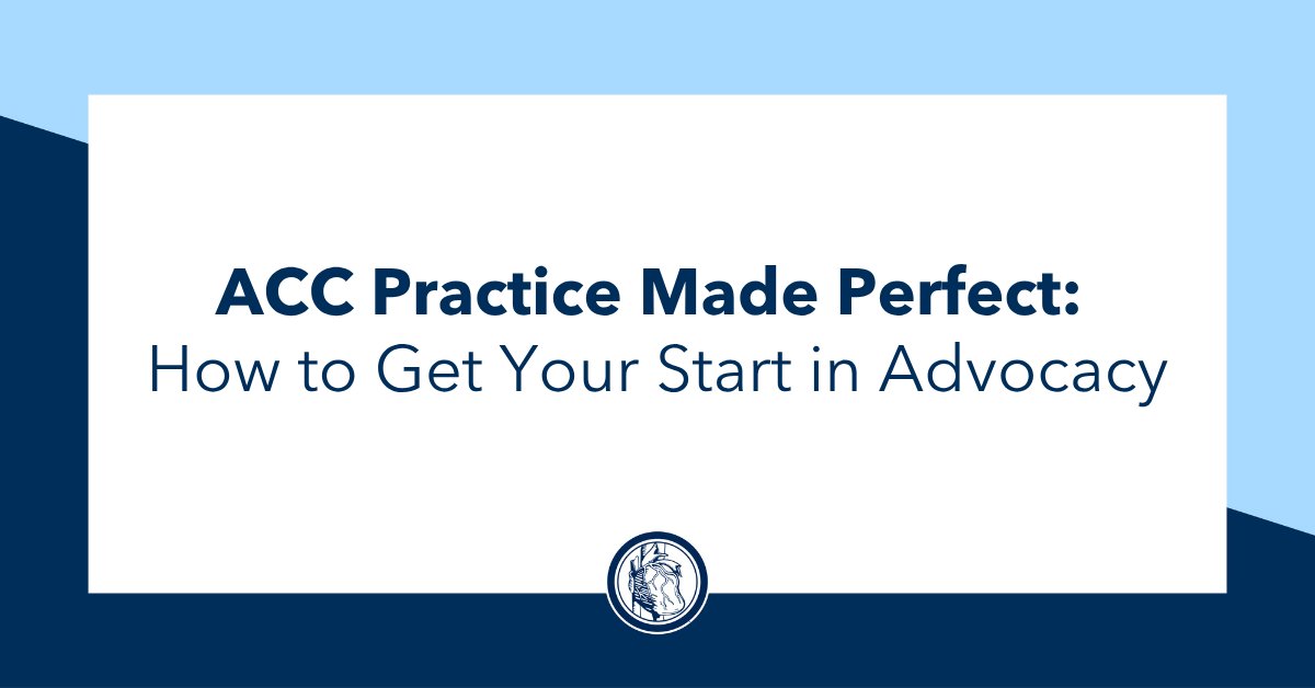 ACC Advocacy tweet media