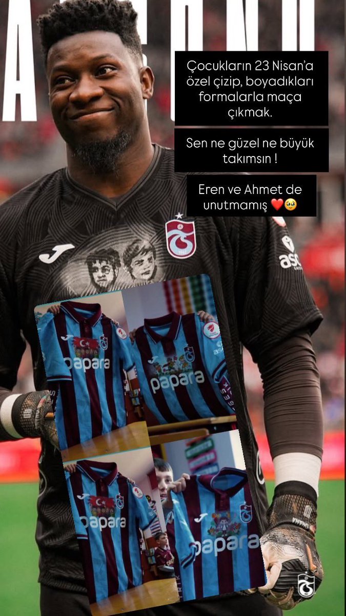 BuBipolar's tweet photo. Çok büyüksün! @Trabzonspor #23NisanUlusalEgemenlikveÇocukBayramı #trabzonspor #23Nisan https://t.co/lWb7ibOYyW