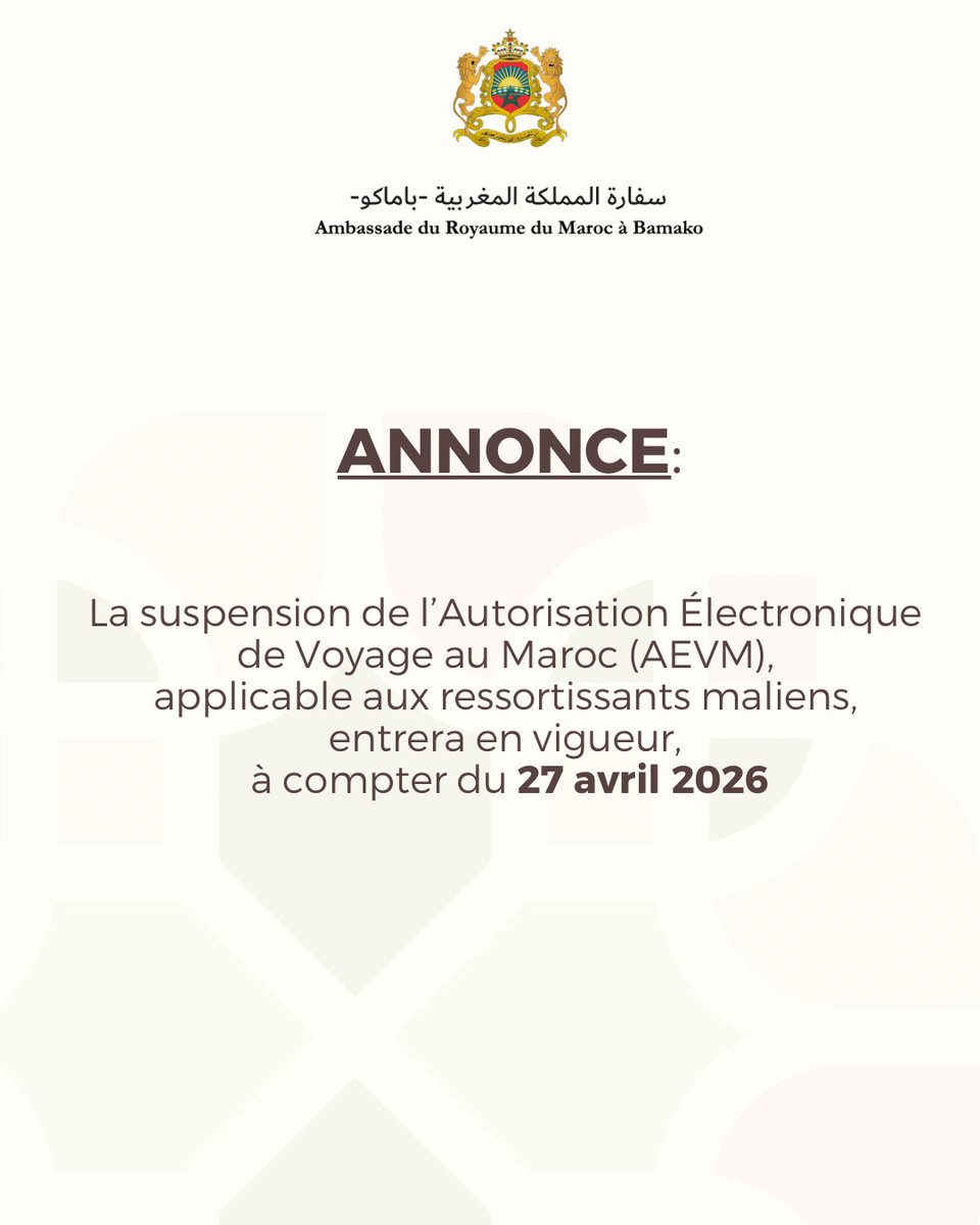Morocco In Mali tweet media