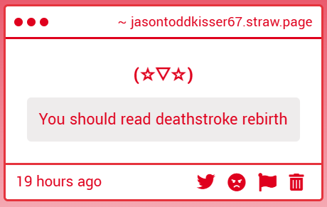 𝕱𝙚𝙡𝙞𝙭!⚝ Jason Todd Impregnator tweet media
