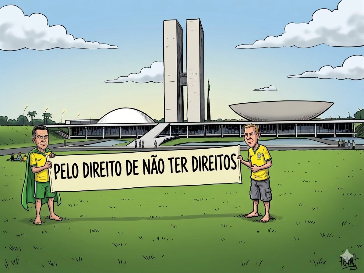 Bolsonaristas contra o Lula: