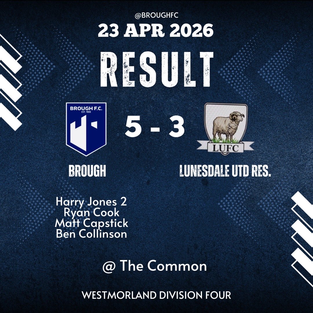 Brough Football Club tweet media