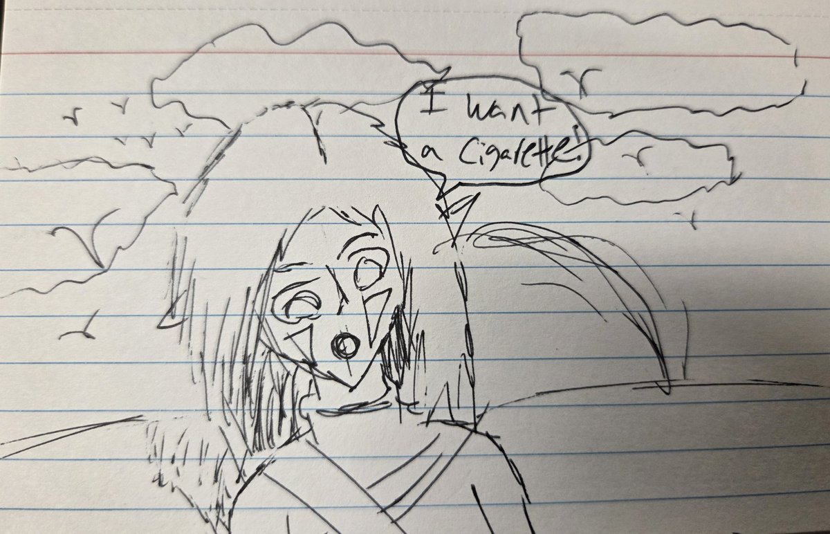 Archieldk's tweet photo. Quick Archie sketch... I love drawing her, even if it looks bad 🫠 https://t.co/5sEPF8KIYp