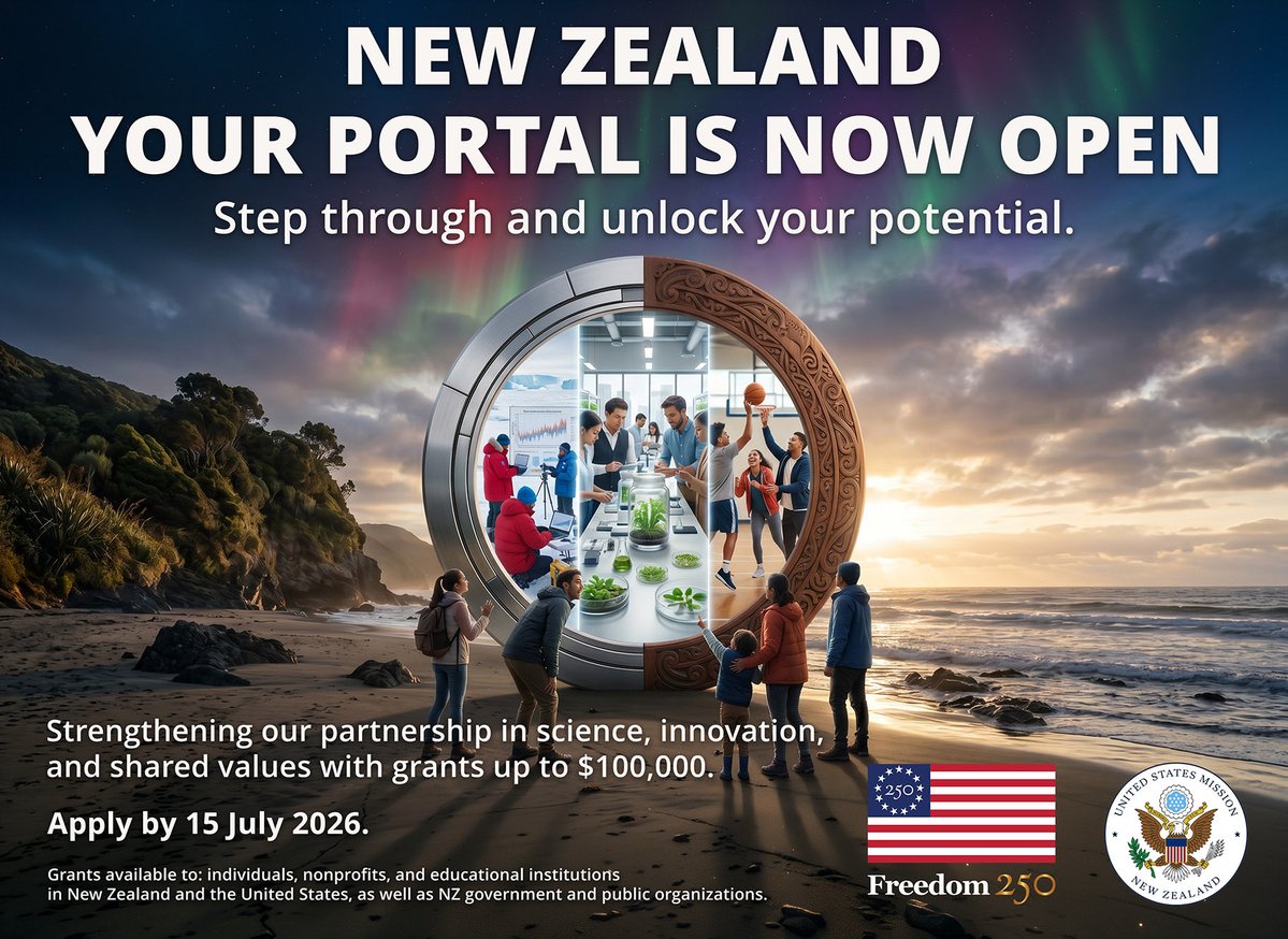 US Embassy NZ 🇺🇸🇳🇿 tweet media