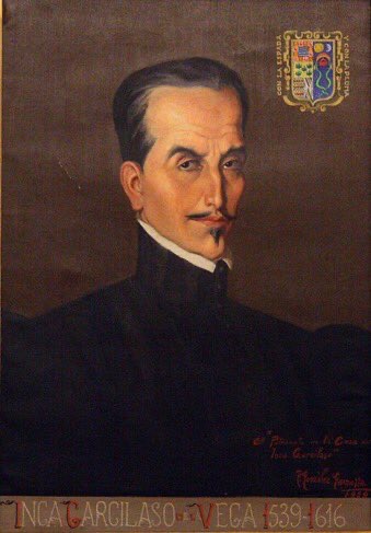 jdmccafferty's tweet image. 23 Apr 1616: d. Inca Garcilaso de la Vega chronicler of #Peru - a person with a #Spanish father and #Inca mother, author of a number of important historical works (John Carter Brown Library)