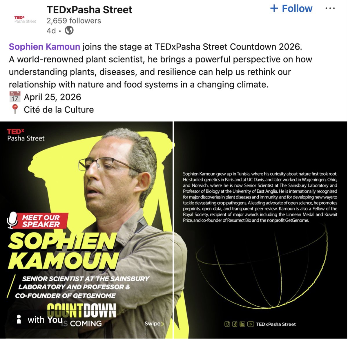 Sophien Kamoun tweet media