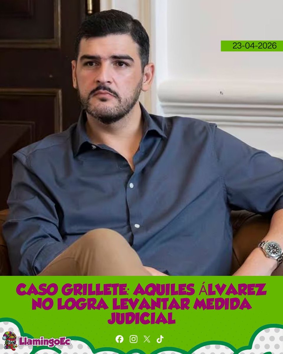 El alcalde de Guayaquil, Aquiles Alvarez, no logró que un juez levantara la prisión preventiva en su contra dentro del denominado caso Grillete, relacionado con el presunto incumplimiento del uso de su dispositivo de vigilancia electrónica.

El juez Leodán Coronel ratificó la