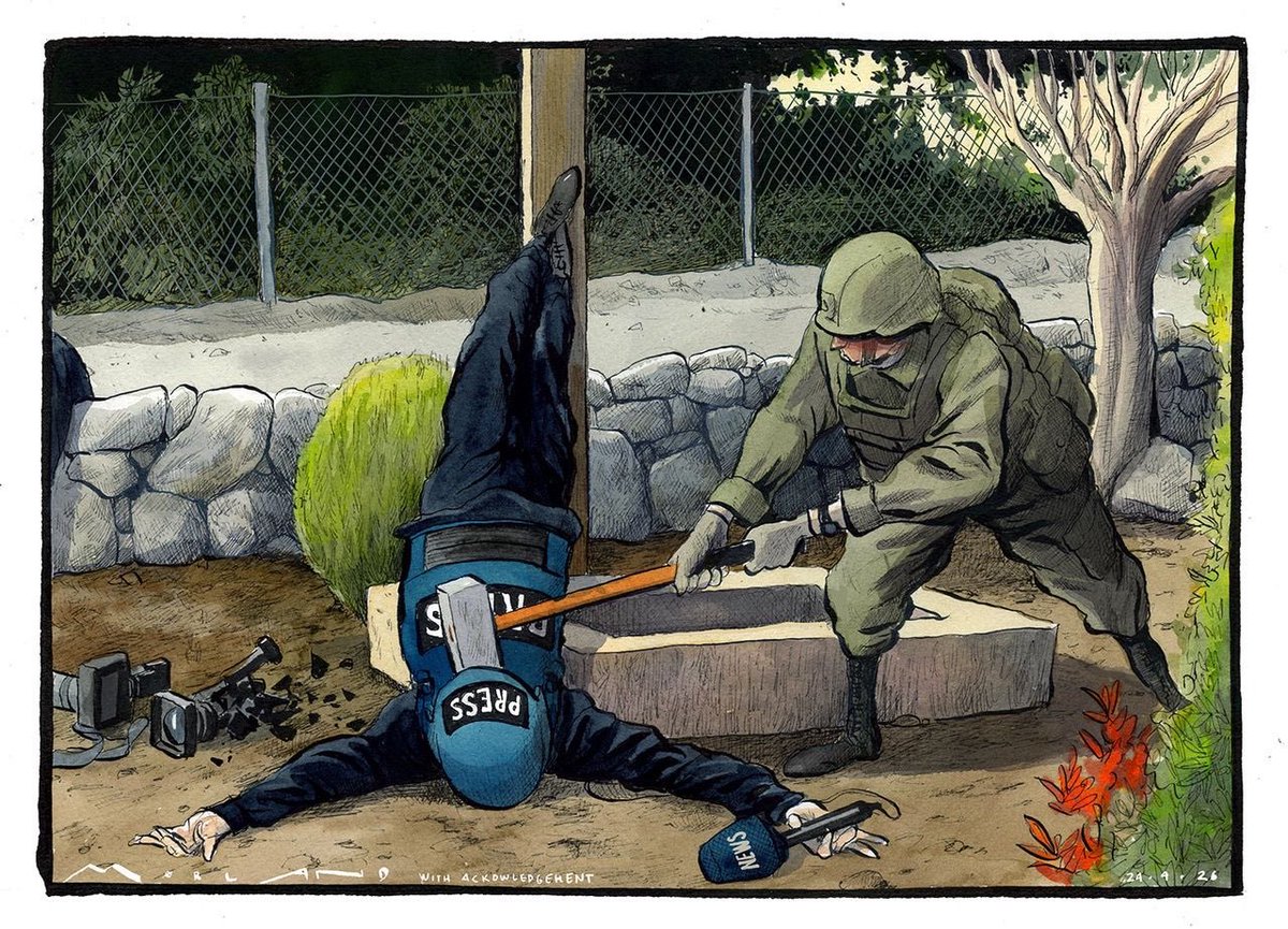 Cartoon4sale's tweet image. Morten Morland @mortenmorland on #Lebanon #War #Press @thetimes – political cartoon gallery in London original-political-cartoon.com