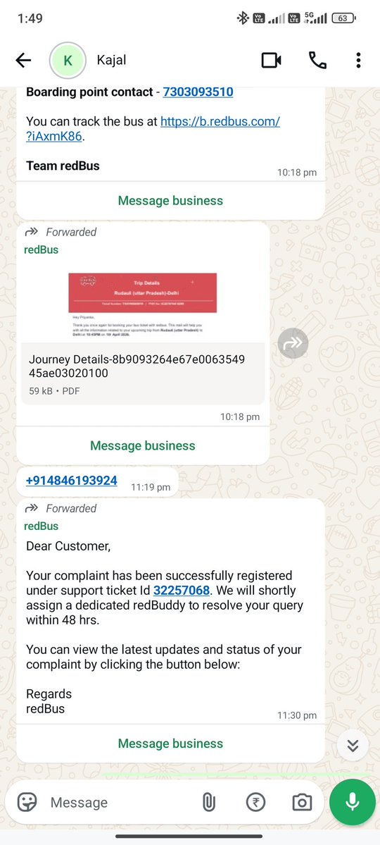 IamAshish30's tweet image. Need immediate resolution &amp;amp; 100% refund.

@redBus_in #redBus #ConsumerRights