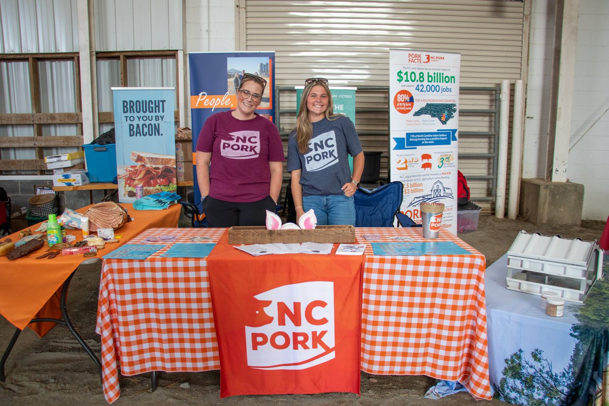 ncpork's tweet photo. And that's a wrap on 2026 NCSU Farm Animal Days off Lake Wheeler Road in Raleigh! 🐷❤🐺🍦☀

We always have a blast teaching kids and parents all about the pork industry! 

#NCPork #NCSU #ThingsToDoInRaleigh https://t.co/OxUypvEPDI