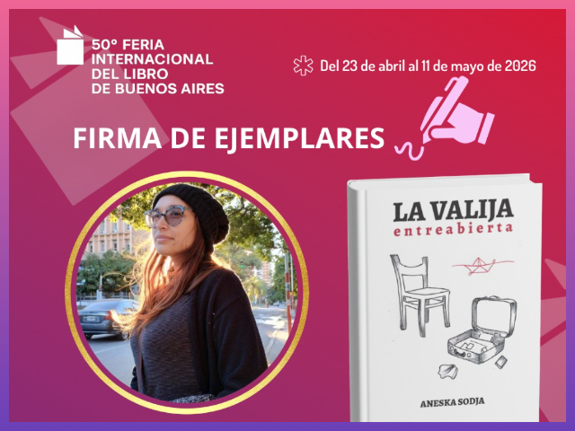 NPChaco1's tweet image. #BARRANQUERAS: La Ciudad Tendrá Presencia En La #FeriaDelLibro De #BuenosAires Con La Participación De #AneskaSodja  #Noticiasdelparana noticiasdelparana.com.ar/NuevaEdicion/2…