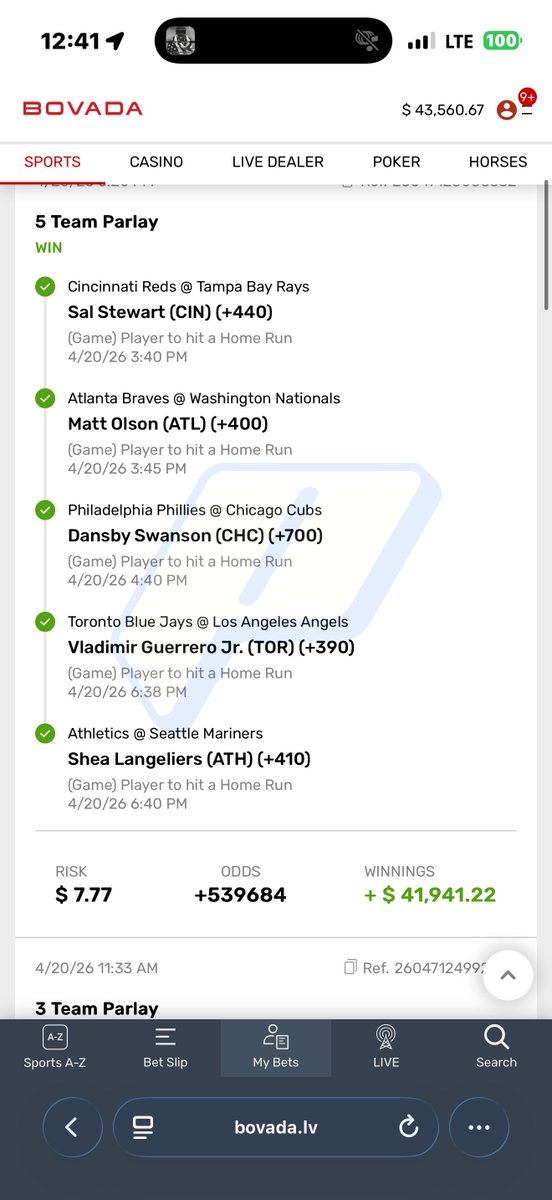 Parlay Pusher tweet media