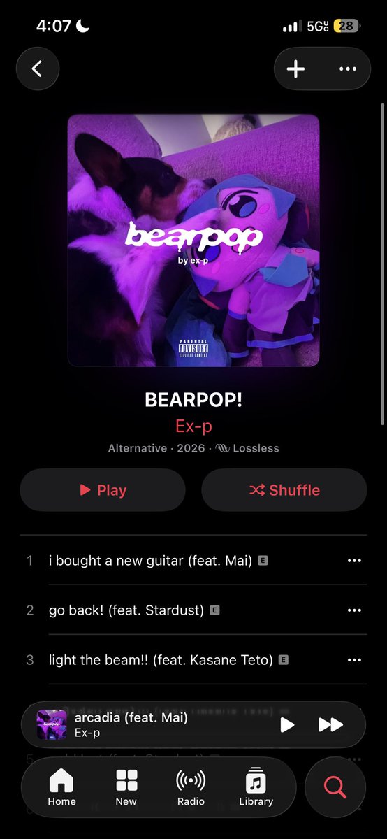 ex_p_loids's tweet photo. apple music finally 

https://t.co/560sEHnLqh https://t.co/0GZHyHH4Vs