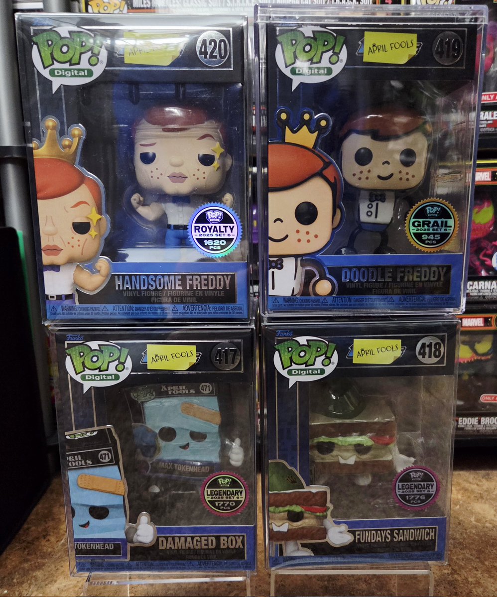 ironman2691's tweet image. Mail call📬!! Got Mr. Sandwich in completing my April Fools series 2 set! #FunkoPop #NFT #AprilFools #FundaysSandwich