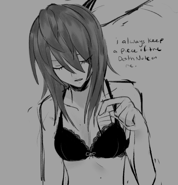 nearliker's tweet photo. light yagami, the msot normal girl ever https://t.co/YypMpwRsEJ