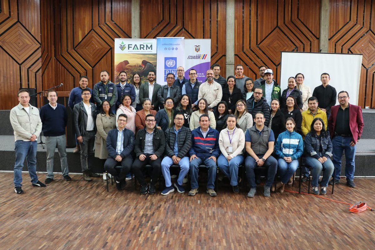 Marcamos un hito en articulación interinstitucional junto a #MinisterioDeTrabajo y <a href="/EcuadorMAE/">Ministerio de Ambiente y Energía</a>.

Con <a href="/PNUDEcuador/">PNUD Ecuador</a> y el #ProyectoFARM desarrollamos dos jornadas de mesas técnicas que contaron con la participación de instituciones públicas, privadas y la academia para la