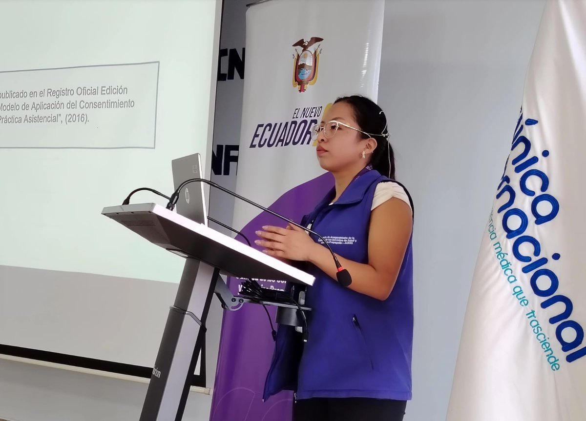 Acess_Ec's tweet image. #Quito | Profesionales de la salud y responsables de áreas críticas de la Clínica Internacional recibieron una capacitación por parte del equipo de la #ACESS Zona 9.
Reafirmando nuestro compromiso con la asesoría y capacitación continua. ✅
🧵