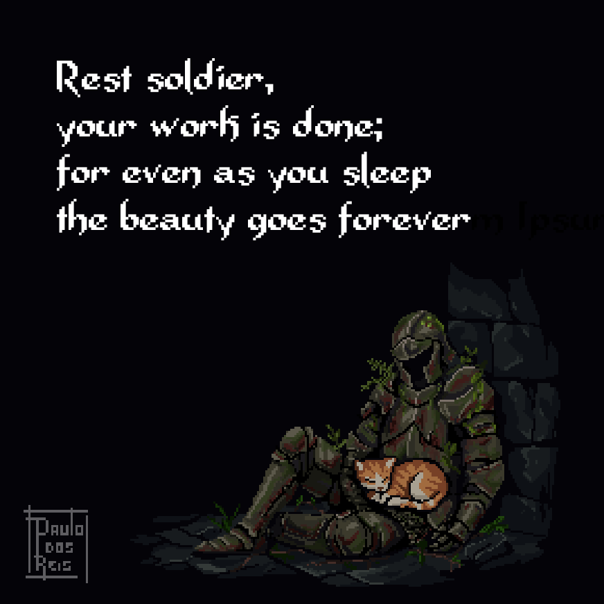 meua_migo's tweet image. Rest soldier

#PixelArt