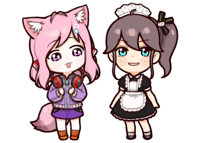 #こよりすけっち こよちゃん製のMiiその世界のホロメン感こういう女子いる感高くて好き