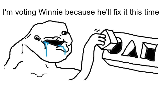 Liquid_Times's tweet photo. Winnie has been an MP for 38 years &amp; his only achievement is free off-peak bus rides for old people, but we still have people talking like this. https://t.co/qw06U6KN5c
