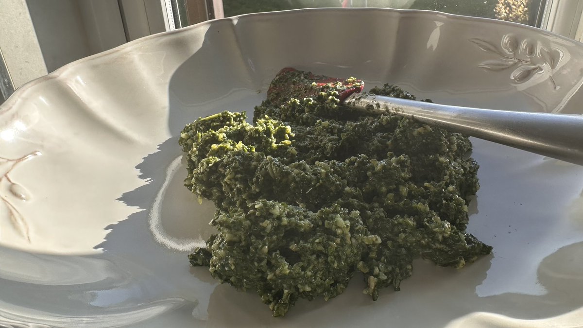 chemguy_eli's tweet photo. Birthday dinner was pesto (of course) on fresh spaghetti (co-made with my son) and a chocolate cake (made by my daughter and wife). What a lovely way to end the day. #chemistswhocook. https://t.co/00SAkBGPlG