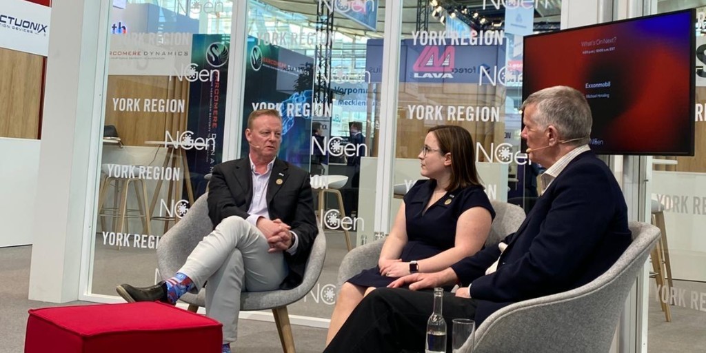 aka_group's tweet photo. Wrapping up Hannover Messe 2026 ⚡🌍

Rob Houle &amp; Tobia Isa had a busy week connecting at our booth 🤝 and with Team Canada 🇨🇦

Pictured: Kris McKillop, Kiel Carisse, Ryder Britton &amp; Jamie Spilchuk 📸

Also joined NGen’s podcast on Navy &amp; SME opportunities 🎙️ https://t.co/5yj7dLZxKV
