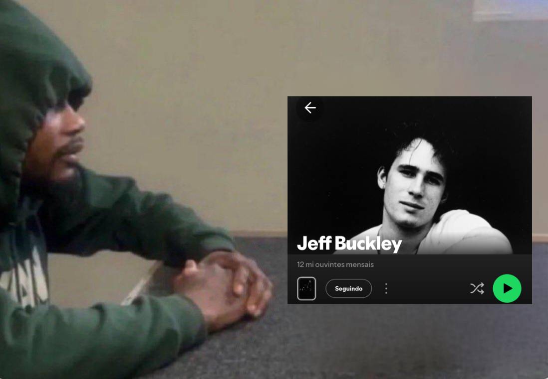 estou aqui conversando com a única pessoa que me entende