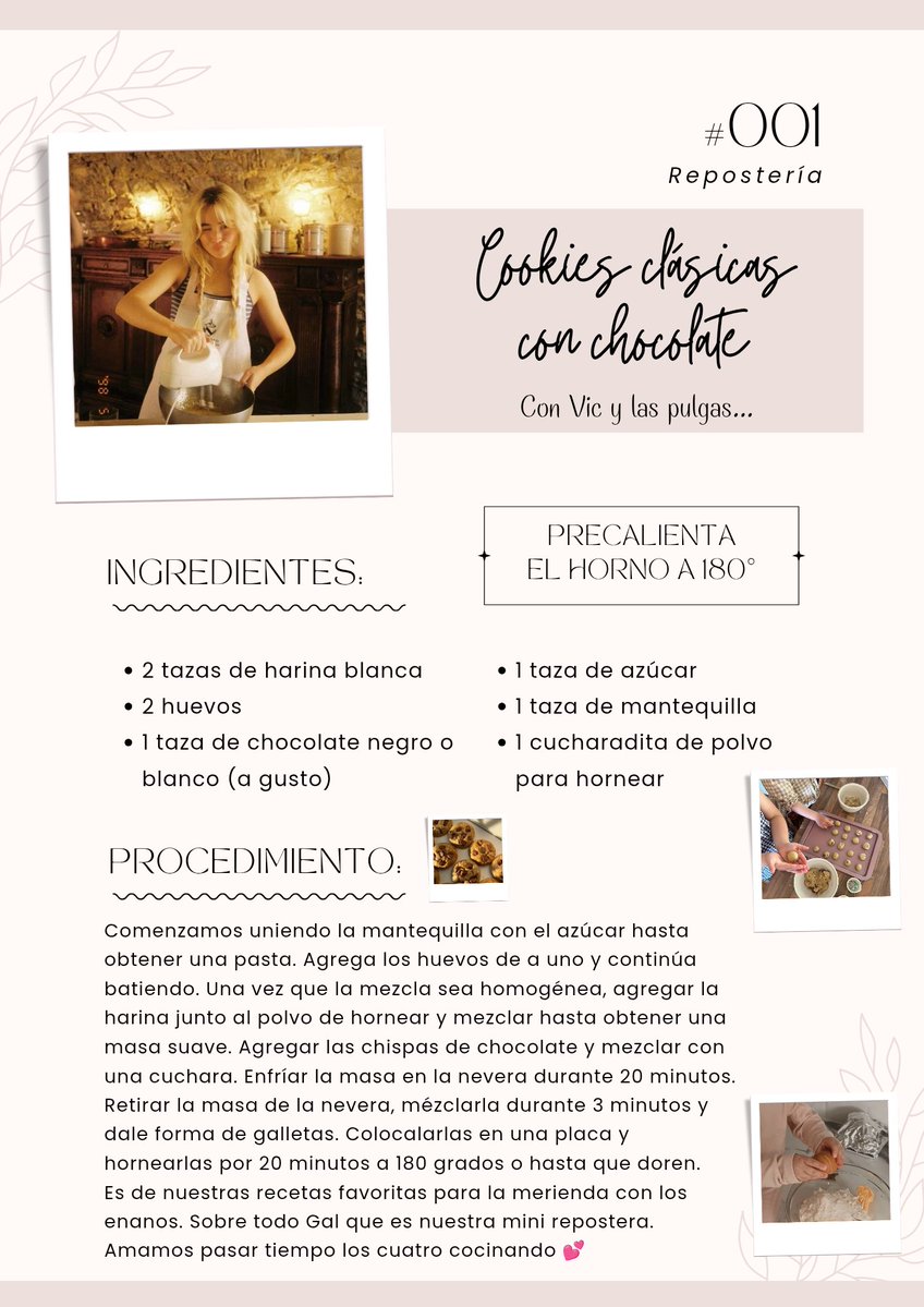 © 𝗐𝖾𝖻𝘀𝗶𝘁𝗲 ── 
https://𝕊𝖾𝗋𝖾𝗇𝖽𝗂𝗉𝗂𝖺𝖿𝗄𝗄/blog
Bitácora De Una Pulga 🌙- Dia a Dia 
El dia de hoy les compartimos a las niñas y a todos una receta con los enanos para sus desayunos o meriendas...
#RecetamorAct