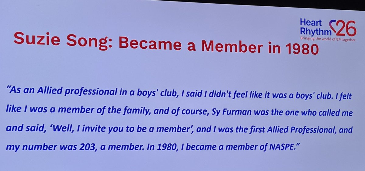 MGMayanrn's tweet image. @HRSonline @experienceHRX @HeartRhythmTV @Ariat104 &amp;amp;  Aileen Ferrick PhD sharing history~the Heart ♥️ of HRS: Allied Professionals. History front and center: yesterday, today and tomorrow. #WeAreHRS! #Governance #Recognition #Inclusion #PatientCare  #EPeeps