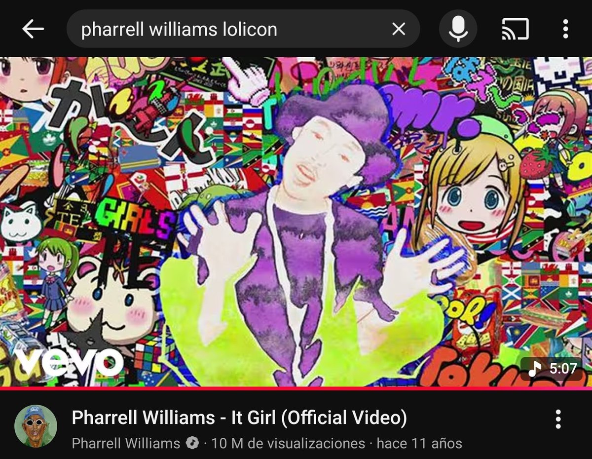 do y'all remember that time Pharrell Williams came out as a lolicon
