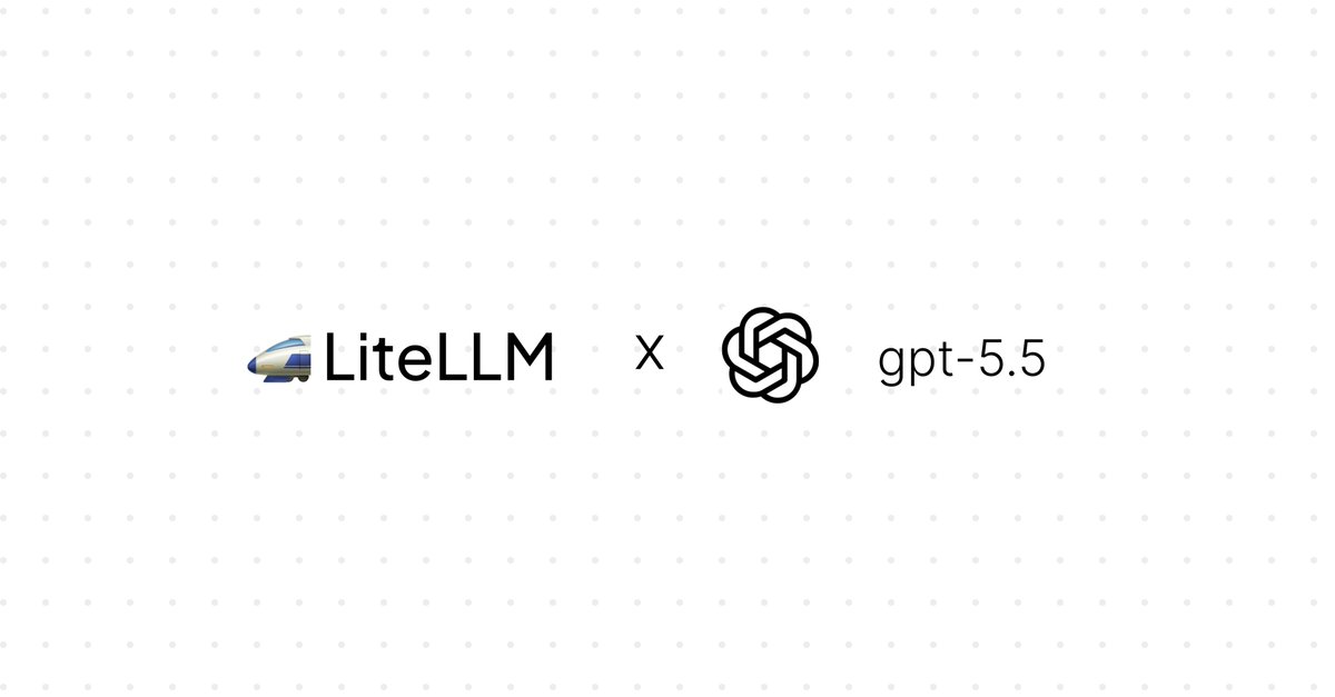 LiteLLM (YC W23) tweet media