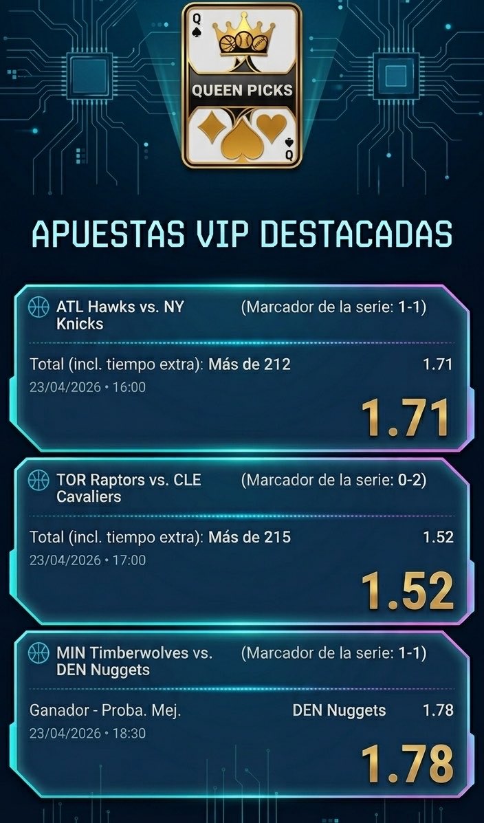 picks_queen's tweet photo. Tu jugada maestra comienza aquí.💸💶 https://t.co/MplRb56NNt