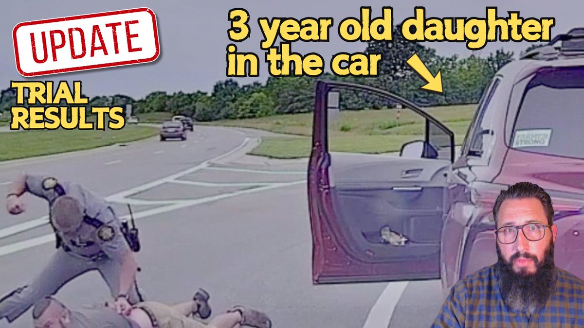 johnbryanesq's tweet photo. 7 months ago I showed you the video of Kentucky State Trooper Seth Owens arresting Devin Langsdorf during a traffic stop, as Devin’s 3 year old daughter was in the backseat... https://t.co/B872eS09KX