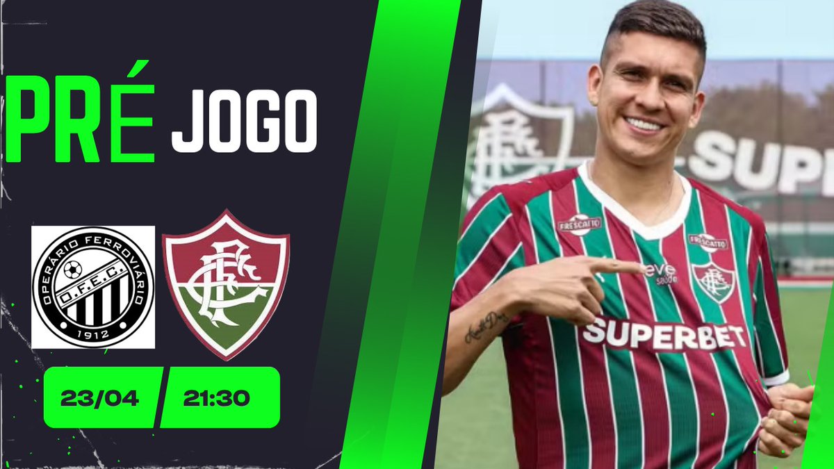 frangosegolacos's tweet image. PRÉ-JOGO: Operário x FLUMINENSE. Estreia na Copa do Brasil. Quem vai jogar?
#Fluminense 👇🏽👇🏽👇🏽

youtu.be/2q32QHVDY38?si…