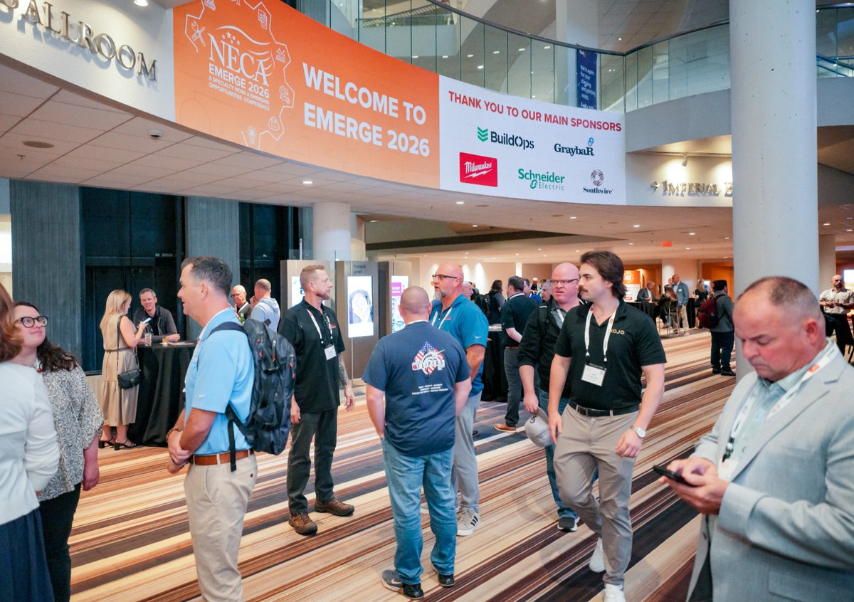 epnacusa's tweet image. Capturing the future of the industry at the incredible NECA - EMERGE 2026! ⚡️ We loved being behind the lens for this event. 📸✨
.
.
.
#eventphotography #epnac #photography #capturedbyepnac