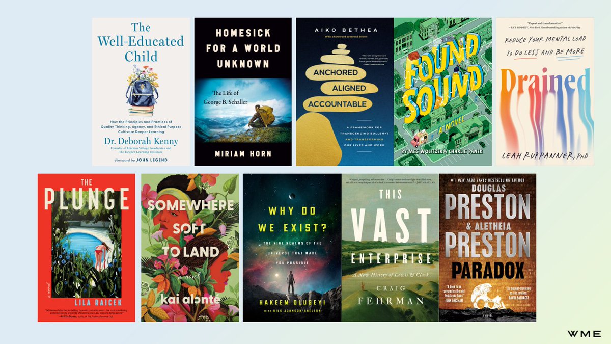 WME Books tweet media