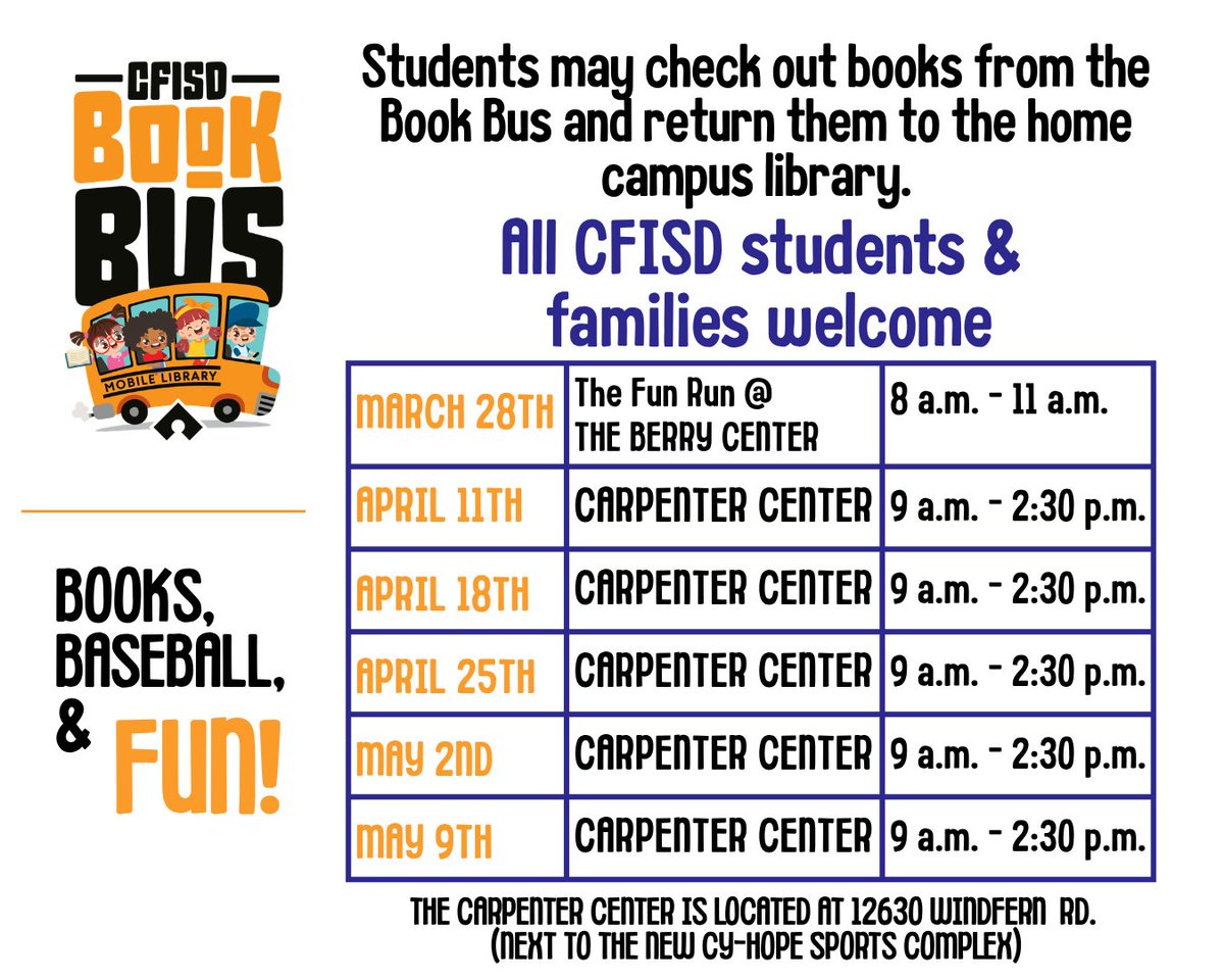 CyFairLibraries tweet media